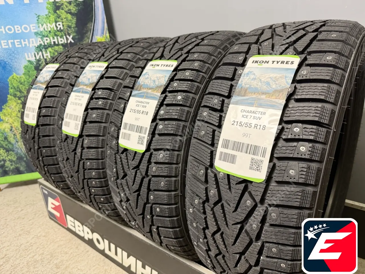 Ikon Tyres Character Ice 7 SUV 215/55 R18 99T