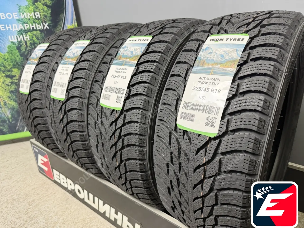 Ikon Tyres Autograph Snow 3 SUV 225/45 R18 95T