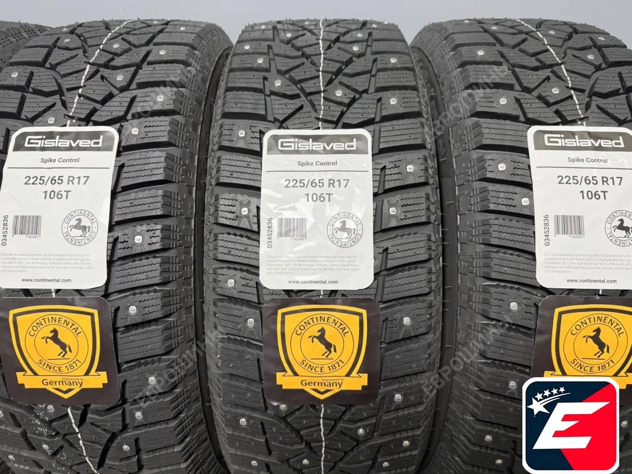 Gislaved Spike Control 225/65 R17 106T