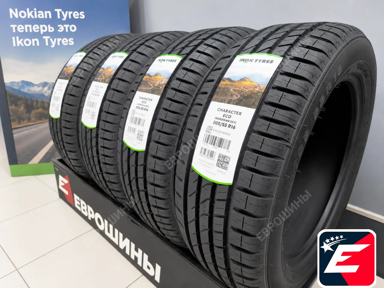 Ikon Tyres Character Eco 205/55 R16 91H