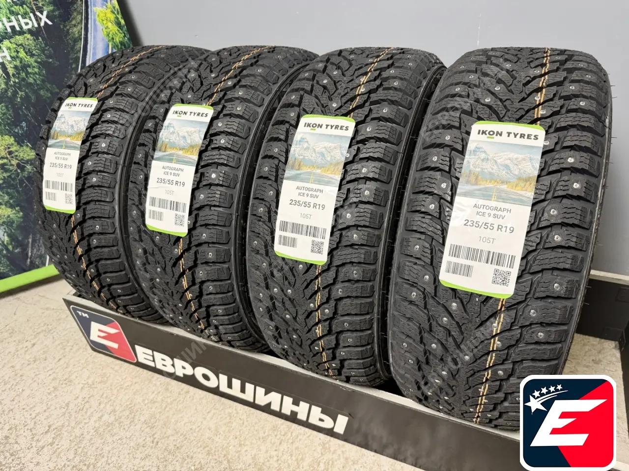 Ikon Tyres Ikon Autograph Ice 9 SUV 235/55 R19 105T