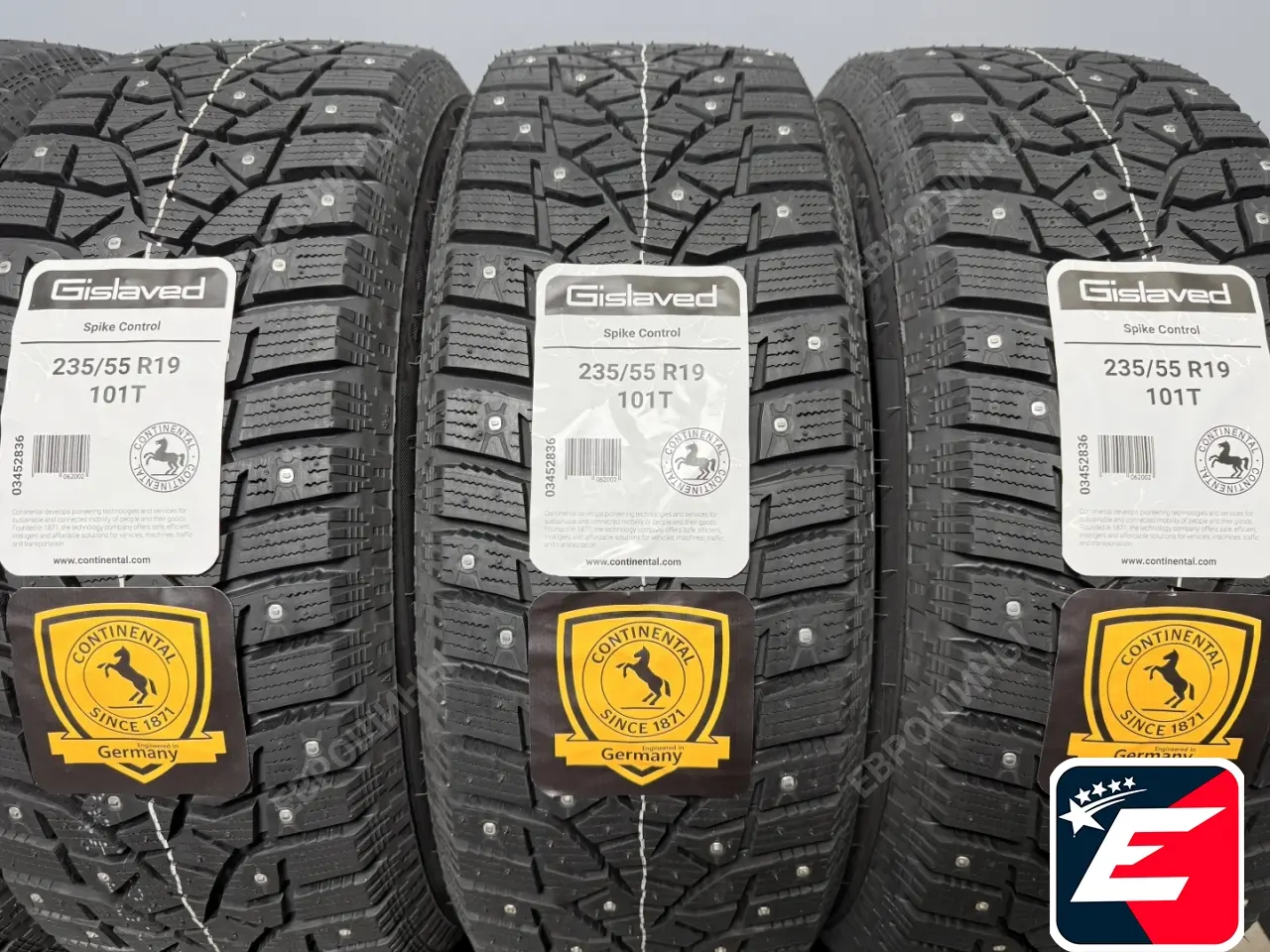 Gislaved Spike Control 235/55 R19 101T