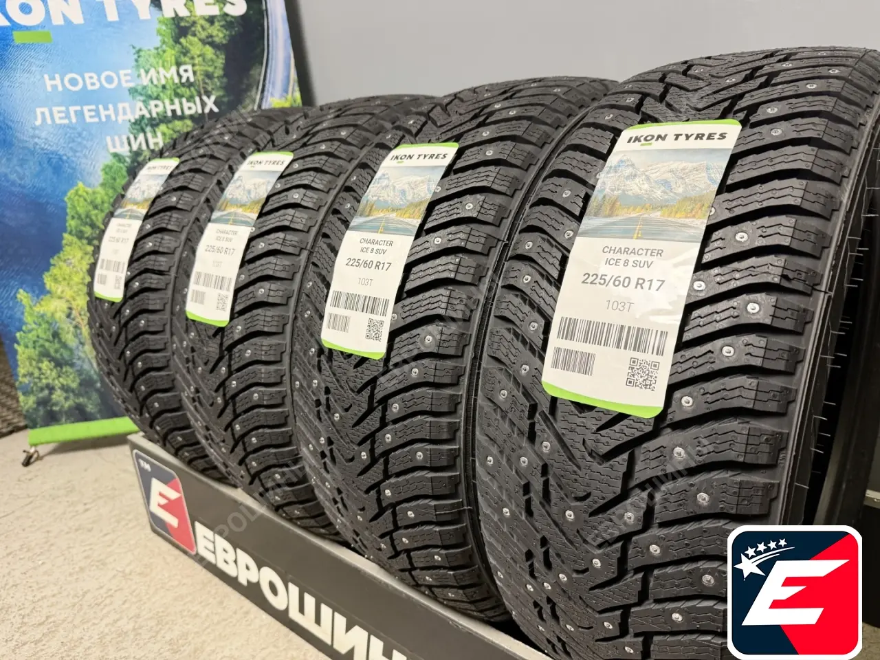Ikon Tyres Character Ice 8 SUV 225/60 R17 103T
