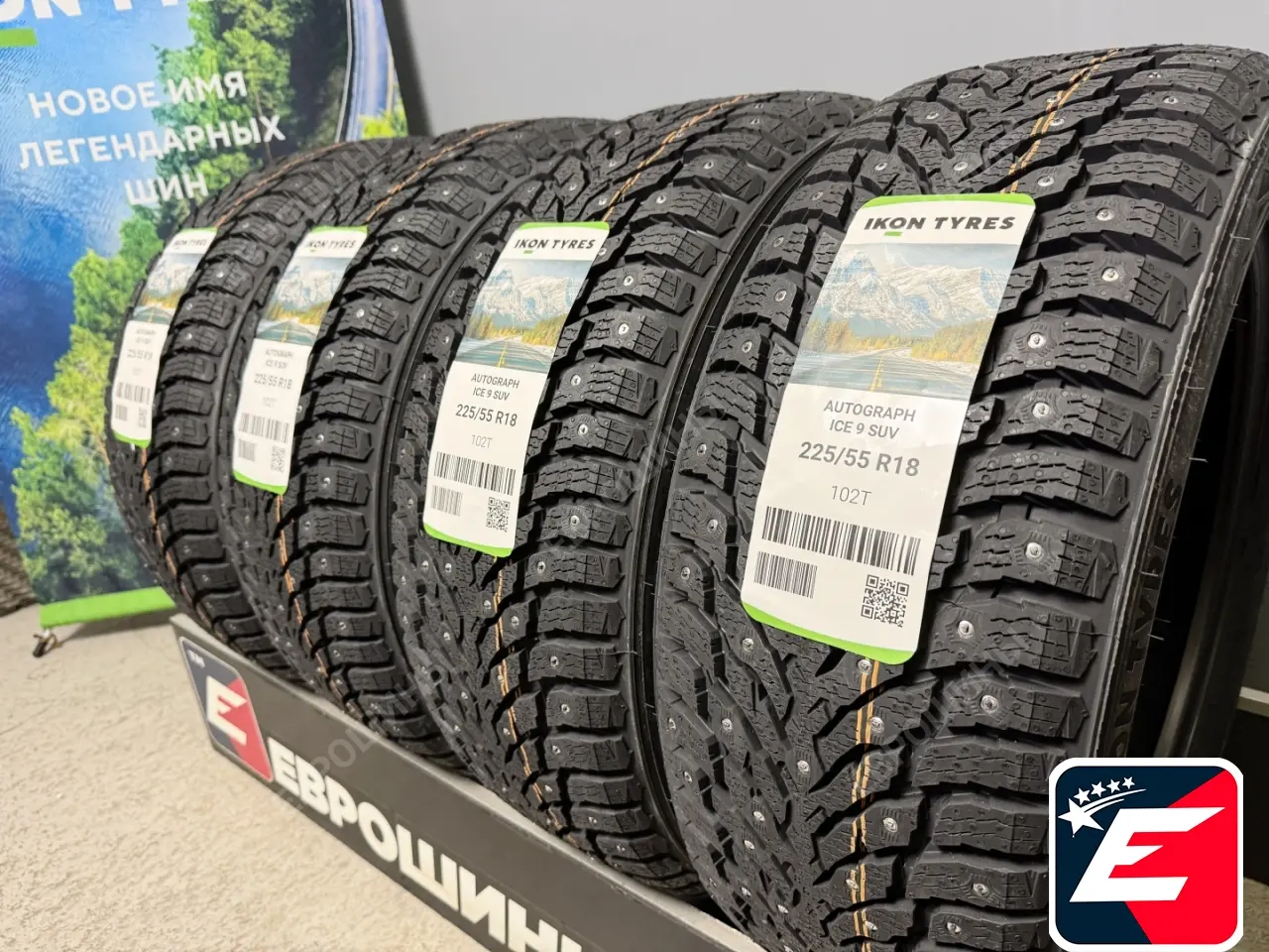 Ikon Tyres Ikon Autograph Ice 9 SUV 225/55 R18 102T