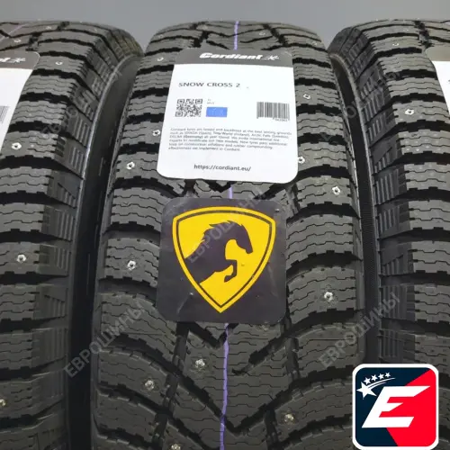 CORDIANT Snow Cross 2 103T 225/60 R17 б/к Ошип.