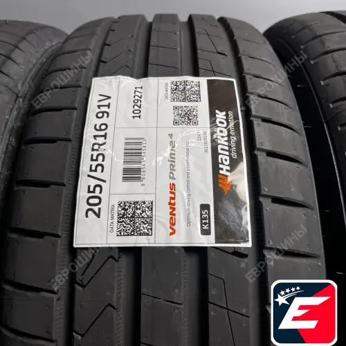 Hankook Ventus Prime4 K135 205/55 R16 91V