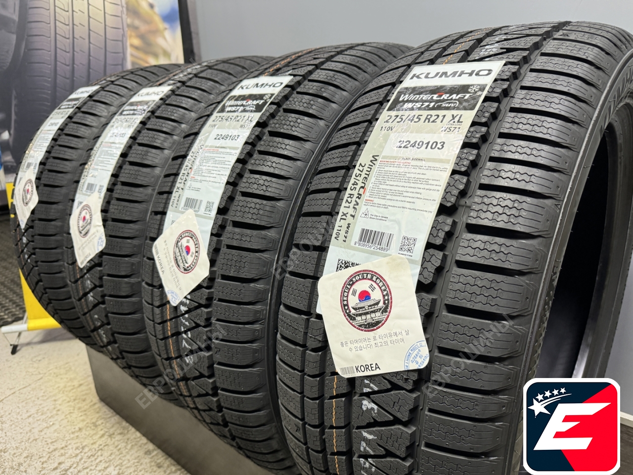 KUMHO WINTERCRAFT WS71 275/45 R21 110V XL