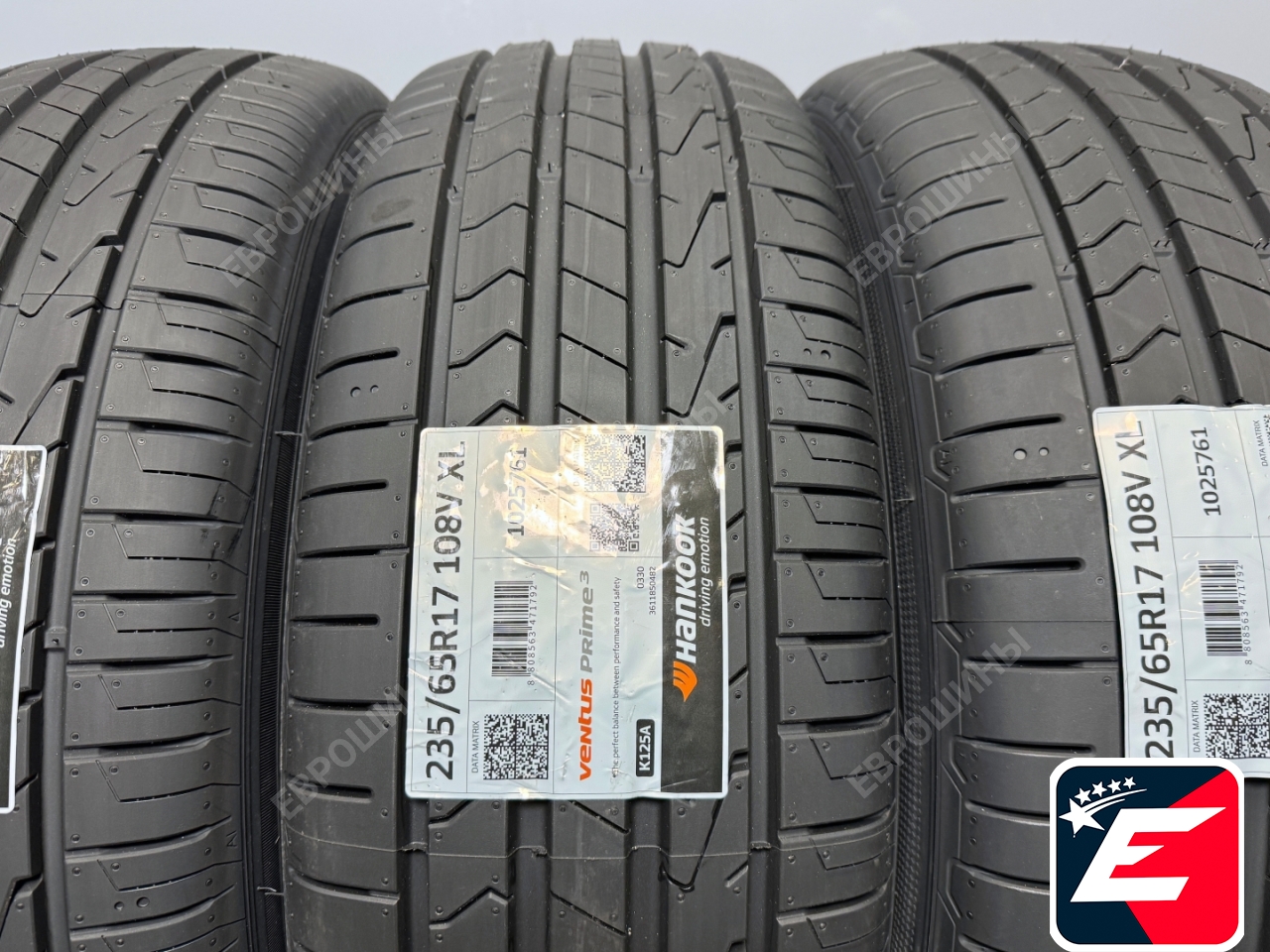 Hankook Ventus Prime 3 K125A 235/65 R17 108V XL
