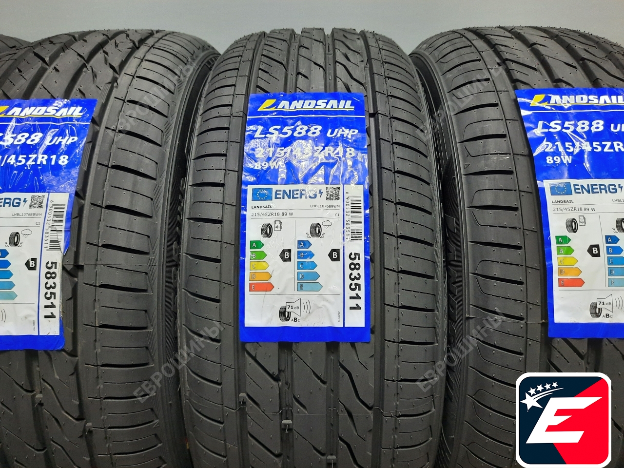 LANDSAIL LS588 UHP 215/45 R18 89W